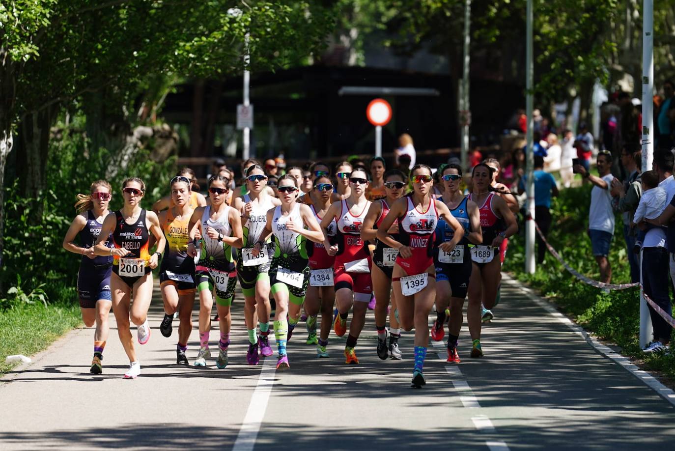 Nicolás Regidor y Marina Muñoz vencen en el Duatlón Sprint Grupo Andrés