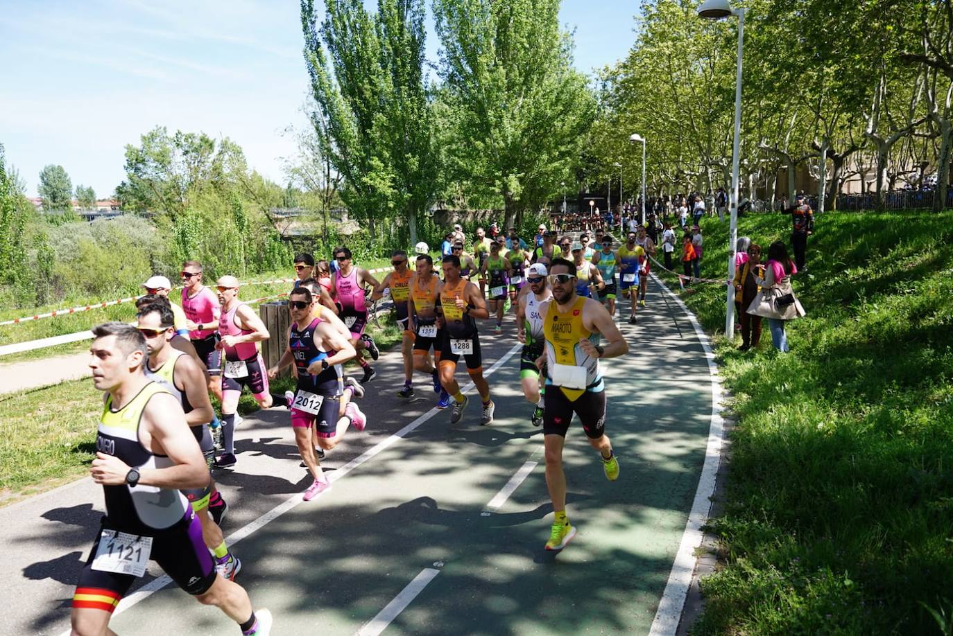 Nicolás Regidor y Marina Muñoz vencen en el Duatlón Sprint Grupo Andrés