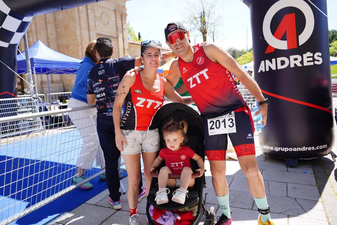 Nicolás Regidor y Marina Muñoz vencen en el Duatlón Sprint Grupo Andrés