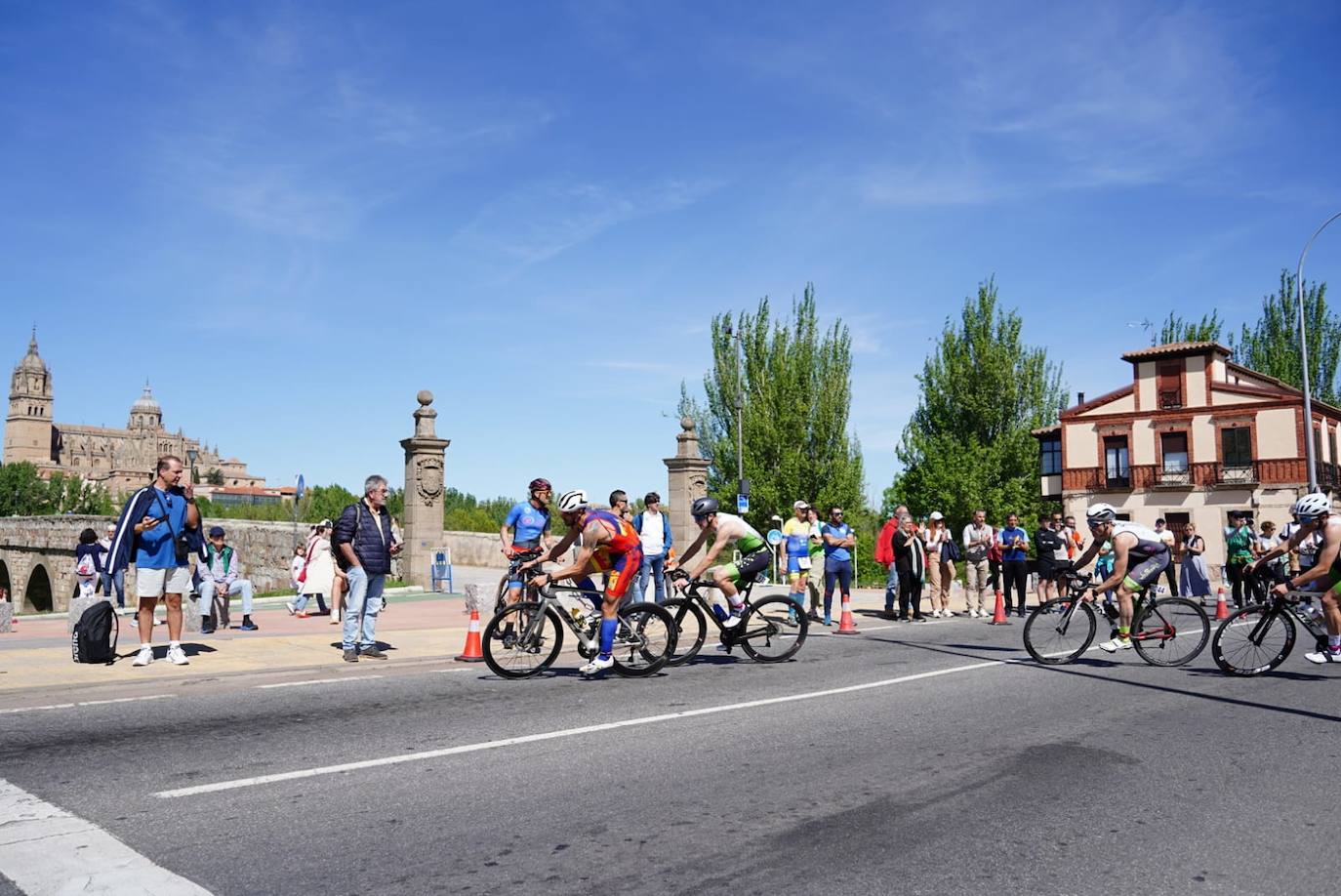 Nicolás Regidor y Marina Muñoz vencen en el Duatlón Sprint Grupo Andrés