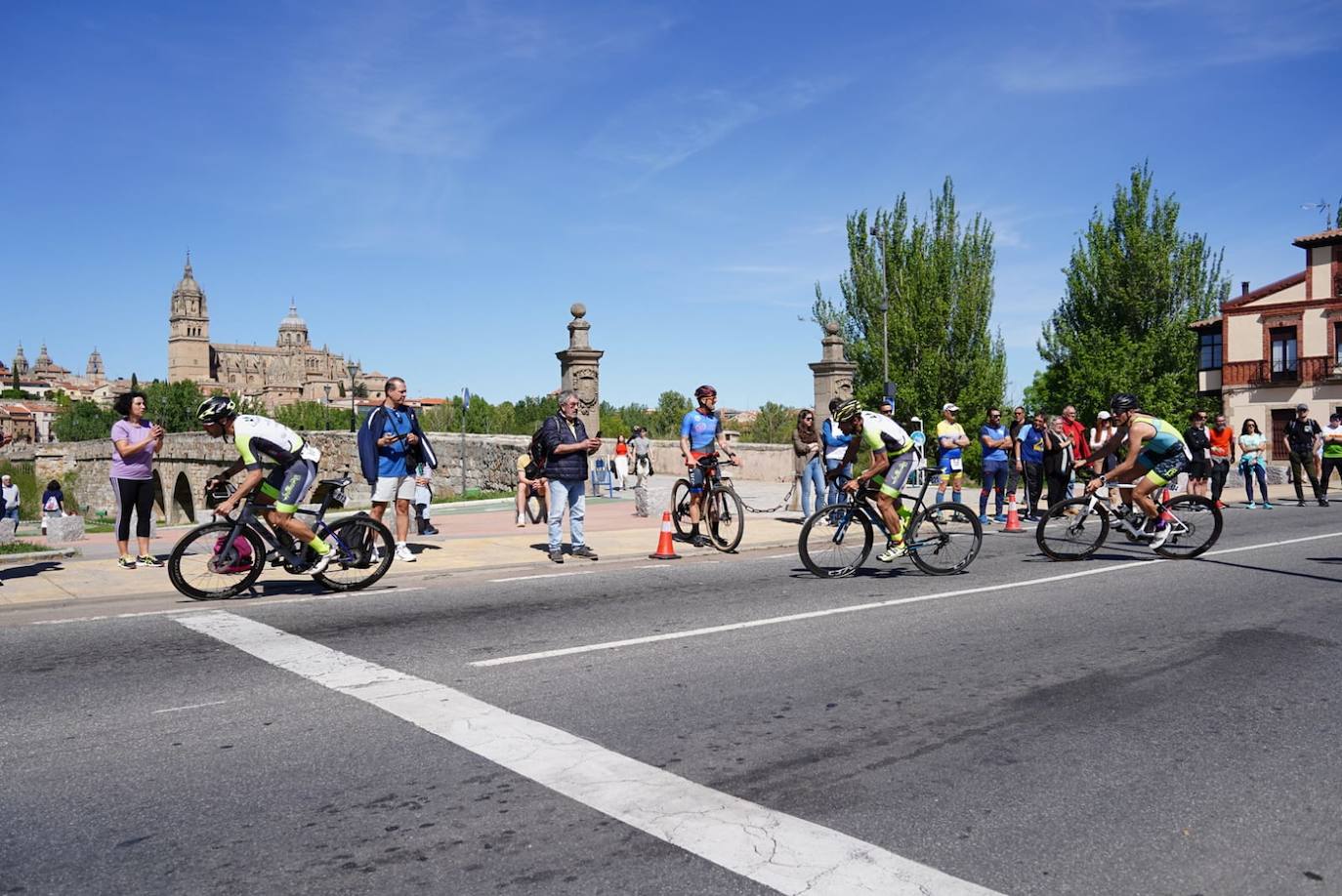 Nicolás Regidor y Marina Muñoz vencen en el Duatlón Sprint Grupo Andrés