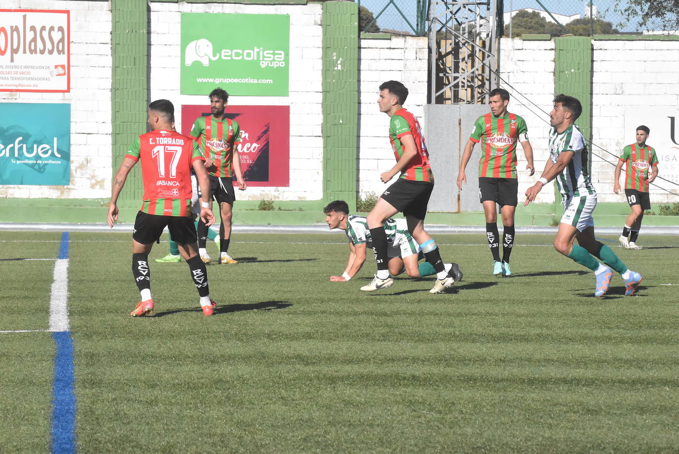 Explosión de alegría del Guijuelo tras clasificarse para el playoff