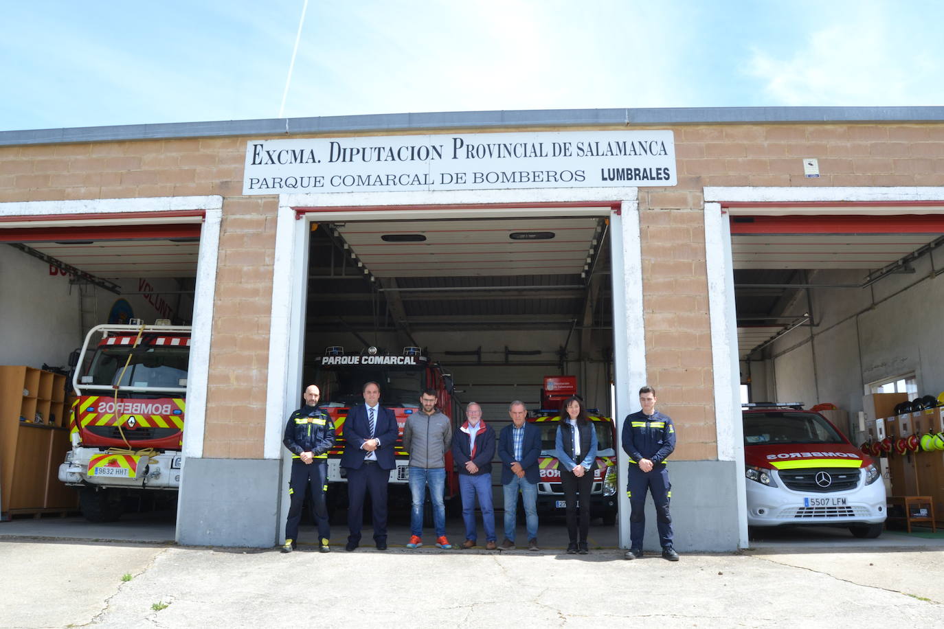 El Parque de Bomberos de Vitigudino cuenta con un nuevo vehículo