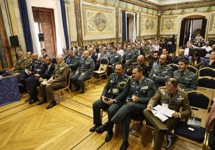 Asistentes en la jornada celebrada en el Colegio Arzobispo Fonseca.