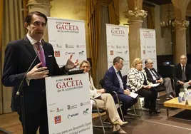 Suárez-Quiñones, en su intervención en el Foro Gaceta de la Sostenibilidad.