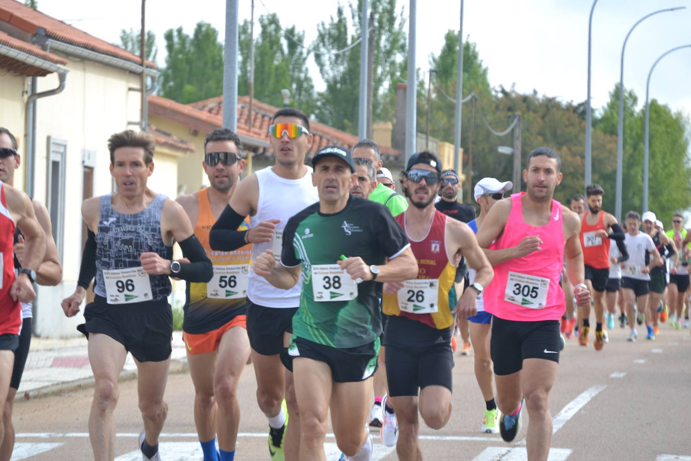 Silva y Santamaría imponen su ley en la Media Maratón de Ciudad Rodrigo