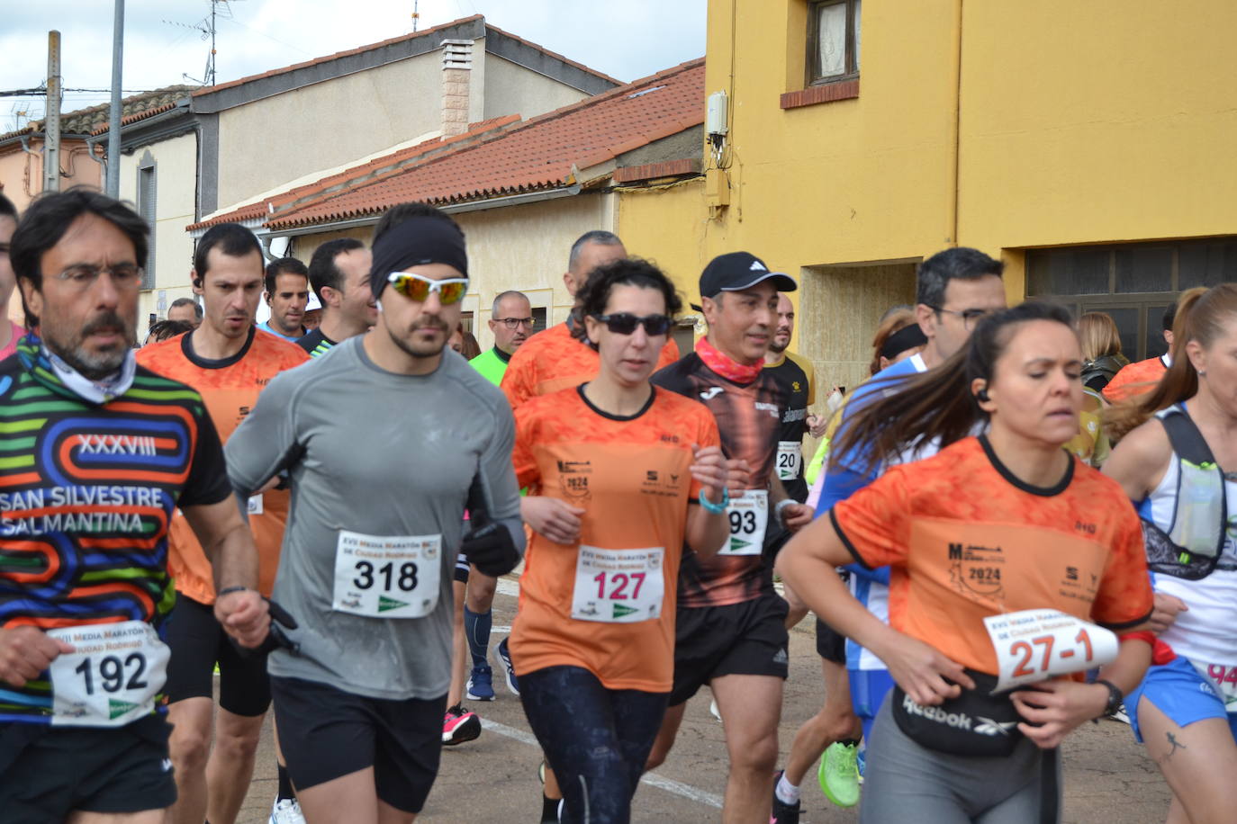 Silva y Santamaría imponen su ley en la Media Maratón de Ciudad Rodrigo