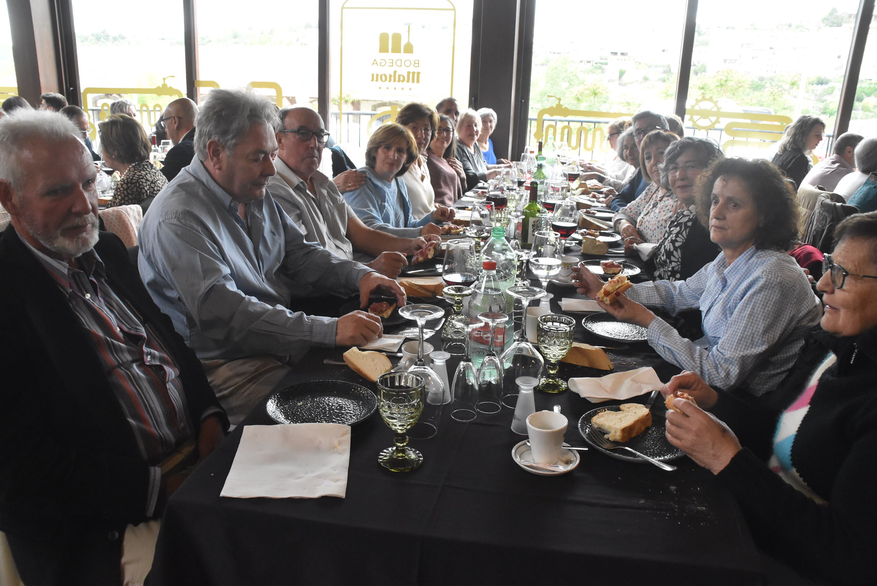 Primera comida benéfica a favor de la asociación bejarana contra el cáncer