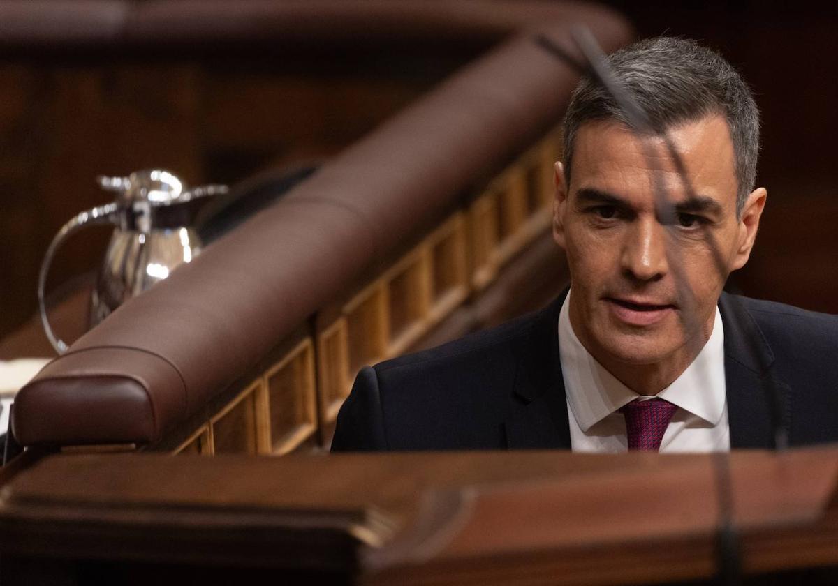 El presidente del Gobierno, Pedro Sánchez