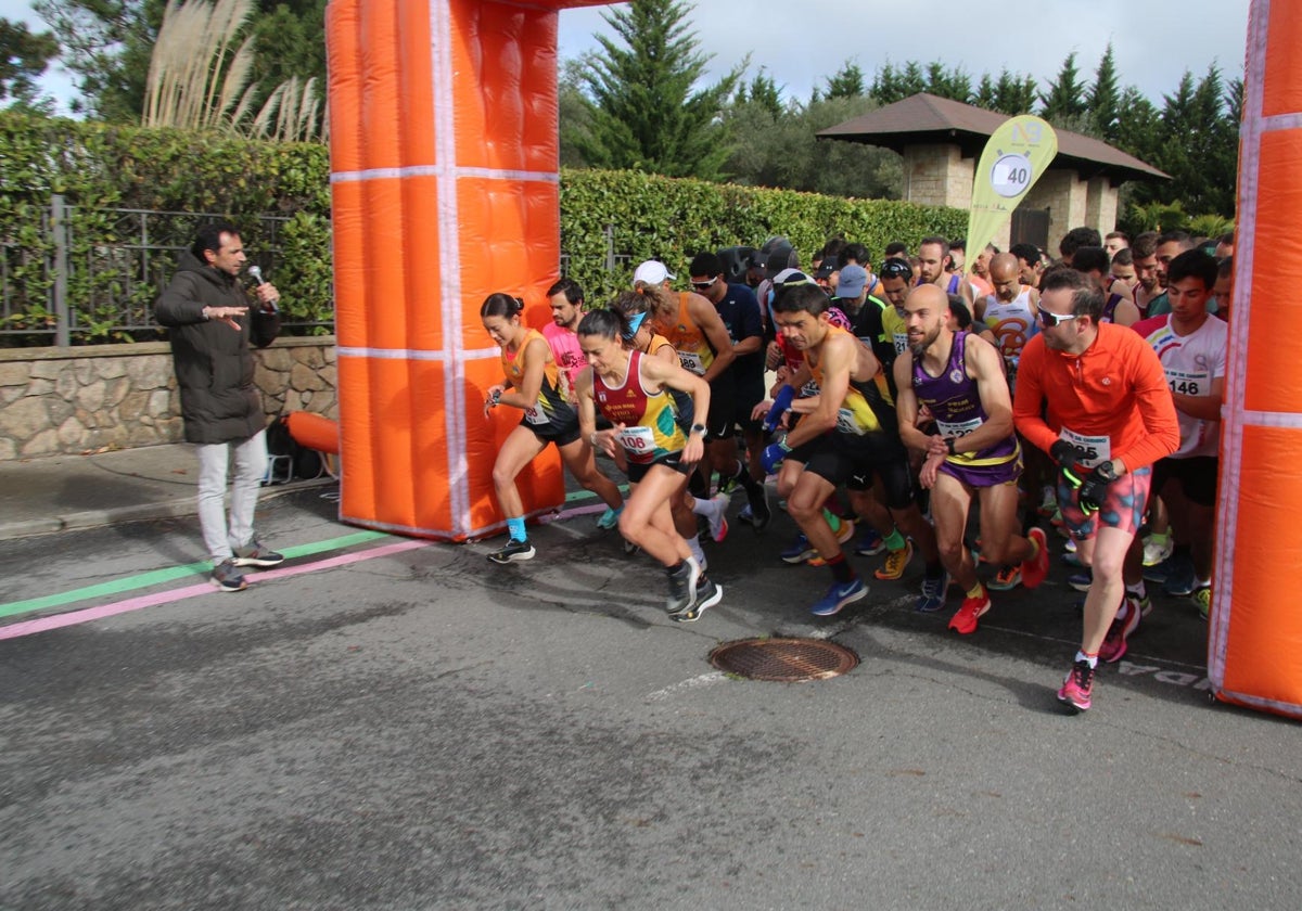 Nieto y Sánchez, los más rápidos en la carrera 10 kilómetros de Gudino