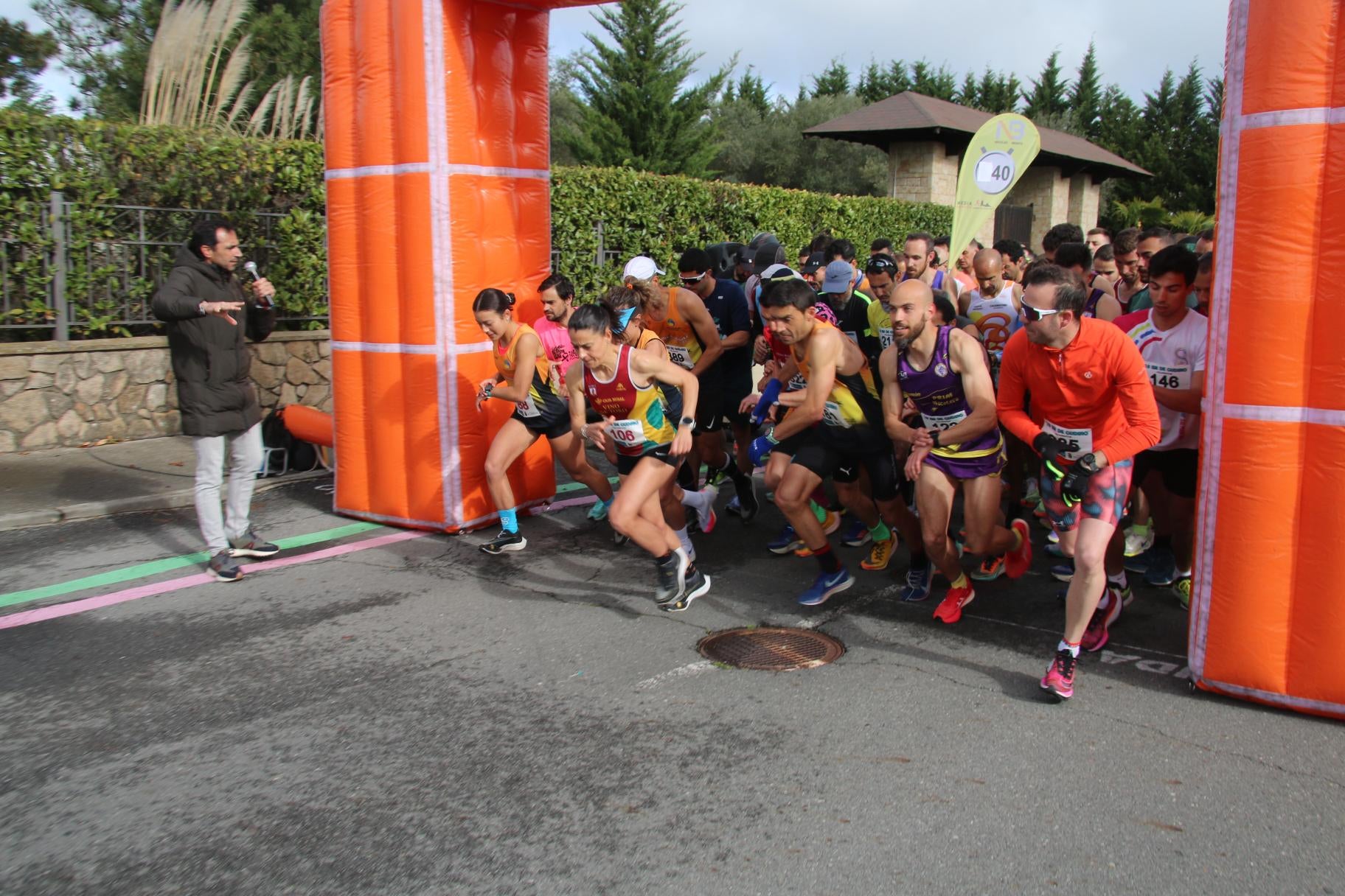 Nieto y Sánchez, los más rápidos en la carrera 10 kilómetros de Gudino