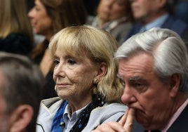 La expresidenta de la Comunidad de Madrid, Esperanza Aguirre