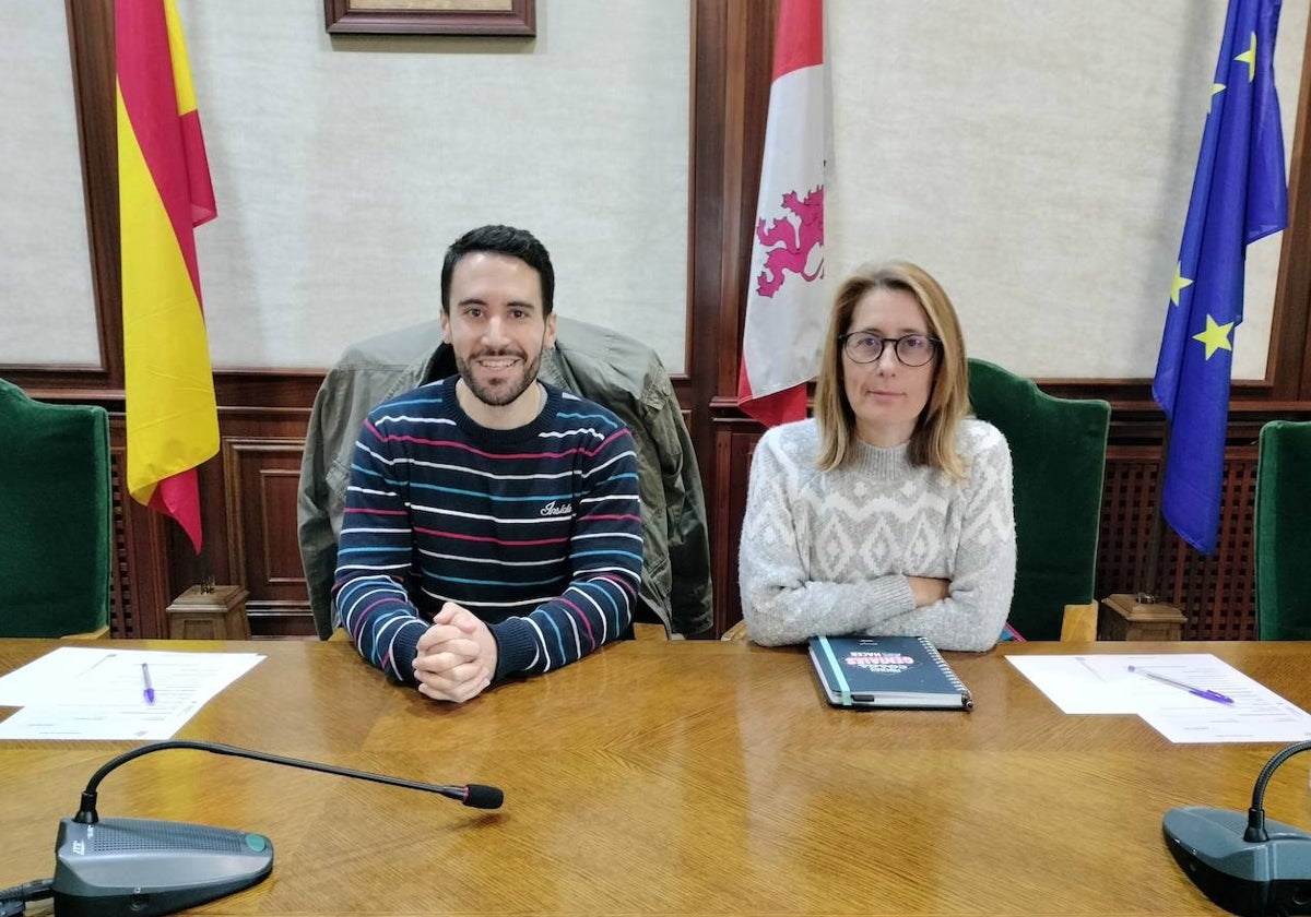 Kevin Blázquez y Carmen Rubio presentaron este lunes los datos de los museos.