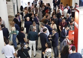 Aspecto del Palacio de Congresos durante un Congreso de Traumatología.