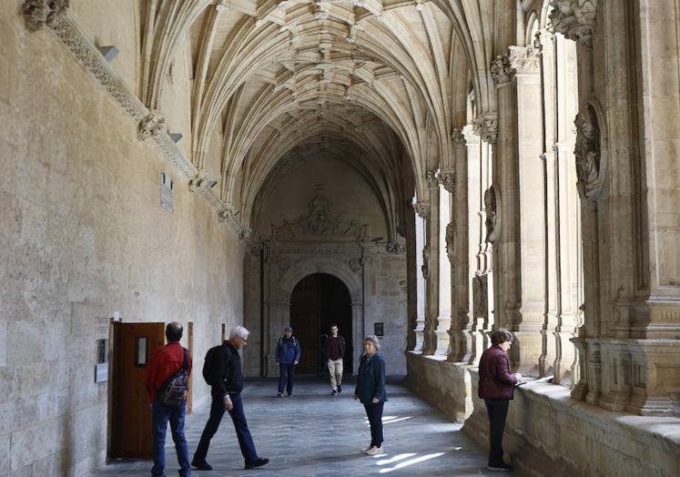 Arcos del claustro de San Esteban.