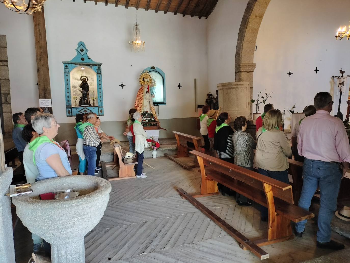 Unidos en torno a la Virgen de Montemayor