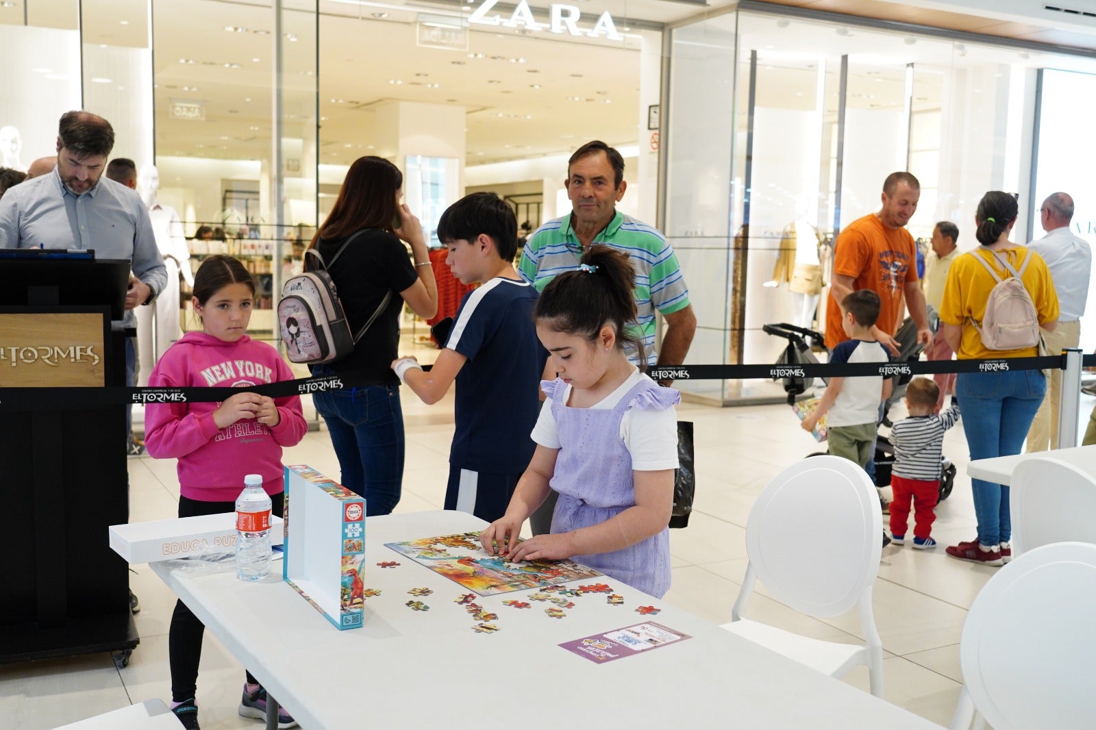 Concurso de puzzles en El Tormes