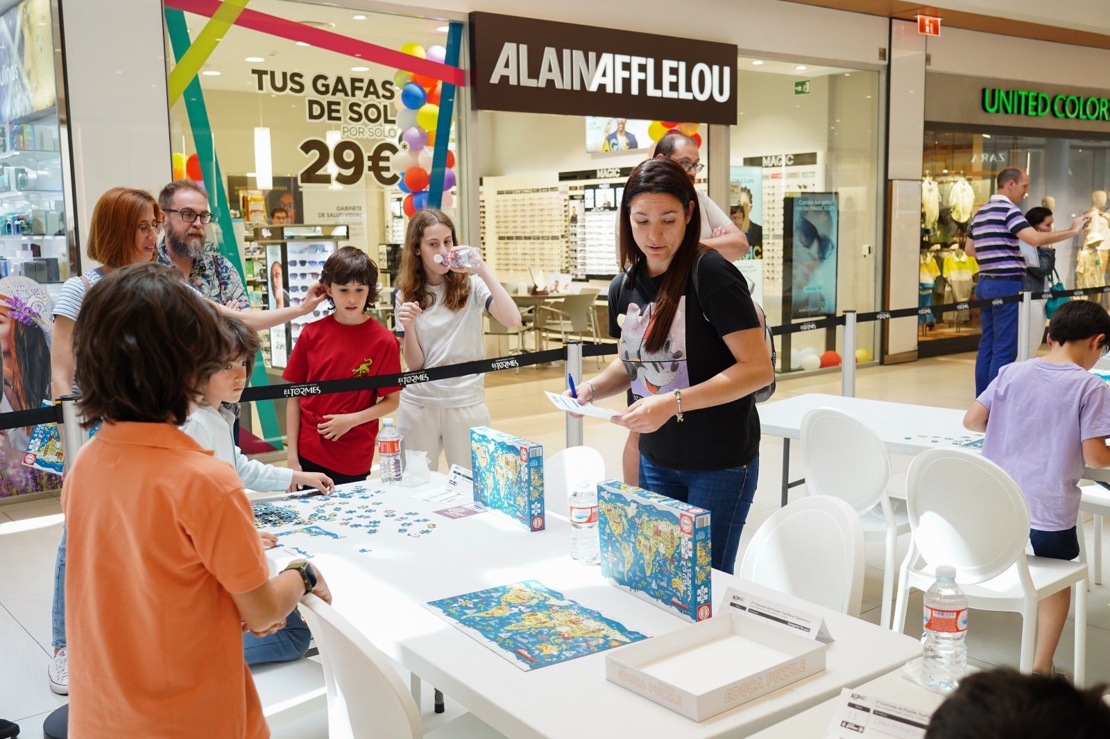 Concurso de puzzles en El Tormes