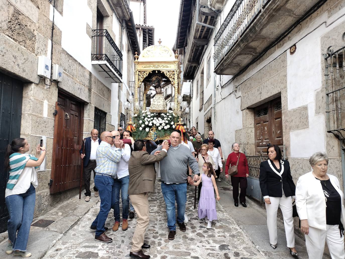 Solemne regreso a casa del Bendito Cristo del Refugio