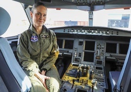 La comandante del Ejército del Aire y del Espacio, Lourdes Losa Calvo.