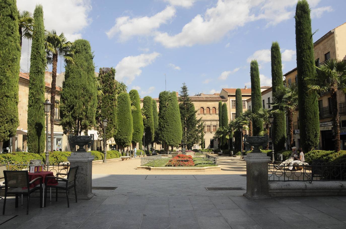 Imagen de la Plaza de la Libertad.