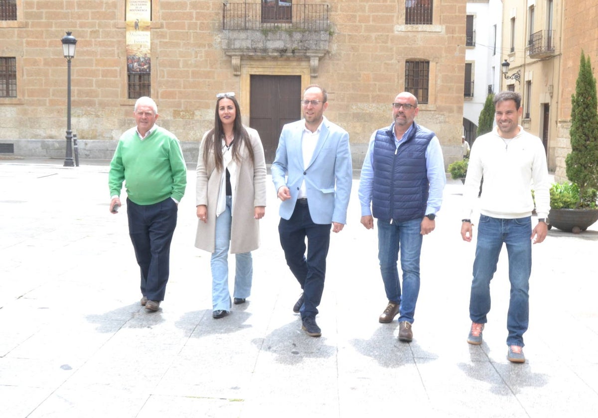 José Manuel Jerez, Paola Martín, Marcos Iglesias, Ramón Sastre y Víctor Gómez