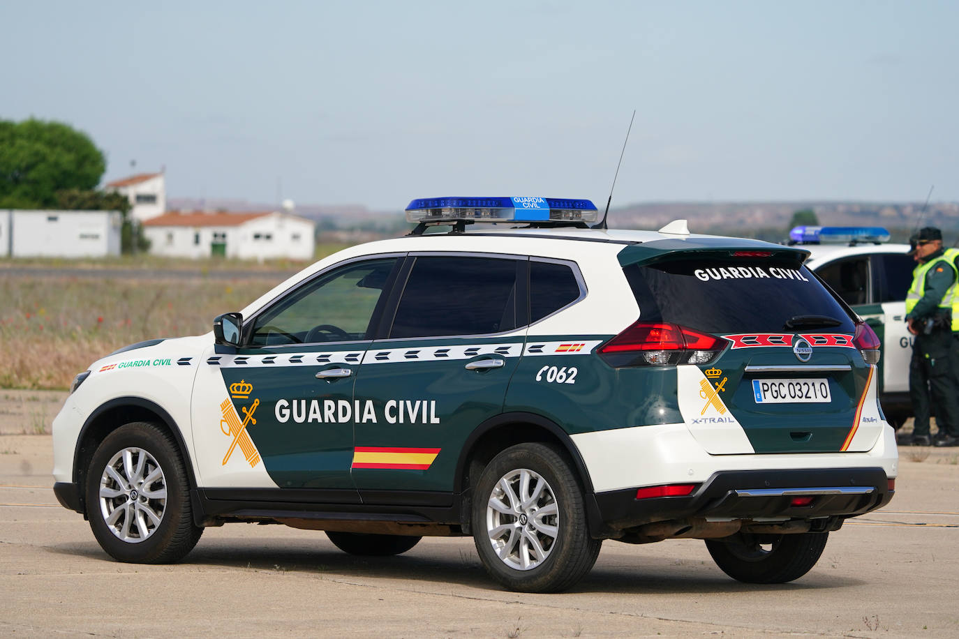 Imagen de un coche de la Guardia Civil.