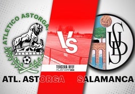 Horario y dónde ver en directo el partido del playoff entre el Atlético Astorga y el Salamanca UDS