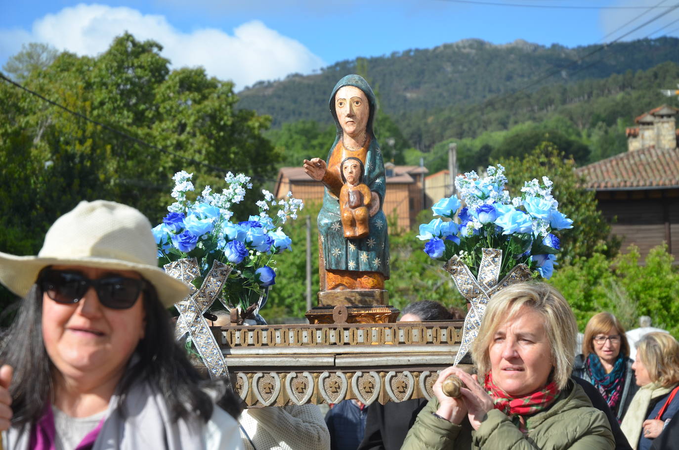 El fervor de La Alberca por la Virgen de Majadas, en imágenes