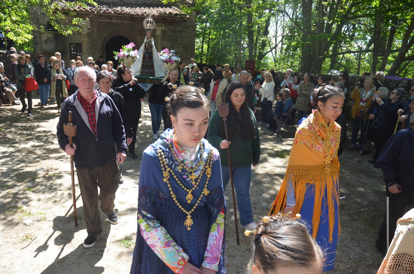 El fervor de La Alberca por la Virgen de Majadas, en imágenes