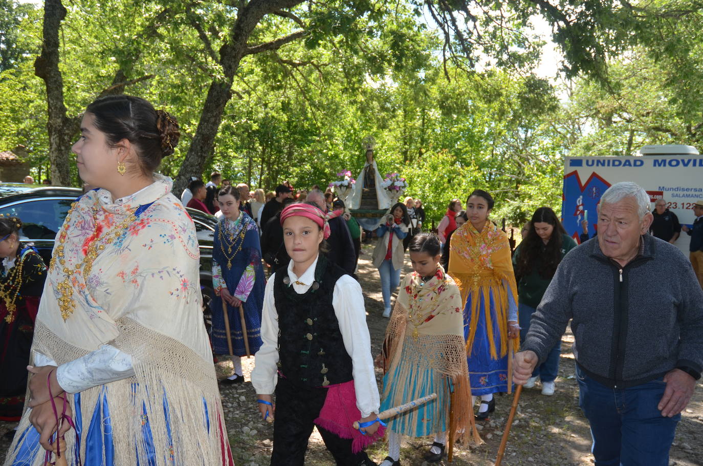El fervor de La Alberca por la Virgen de Majadas, en imágenes