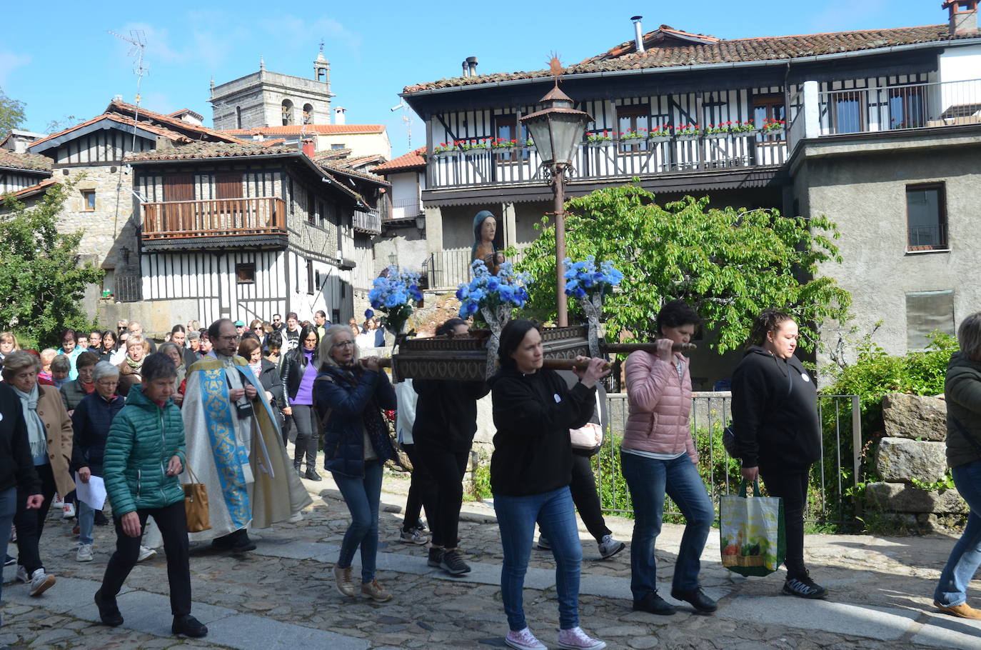 El fervor de La Alberca por la Virgen de Majadas, en imágenes