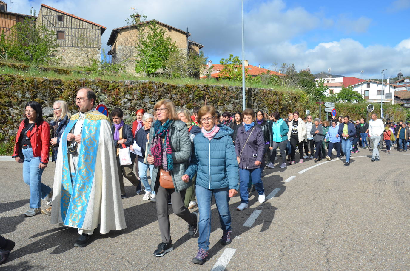 El fervor de La Alberca por la Virgen de Majadas, en imágenes
