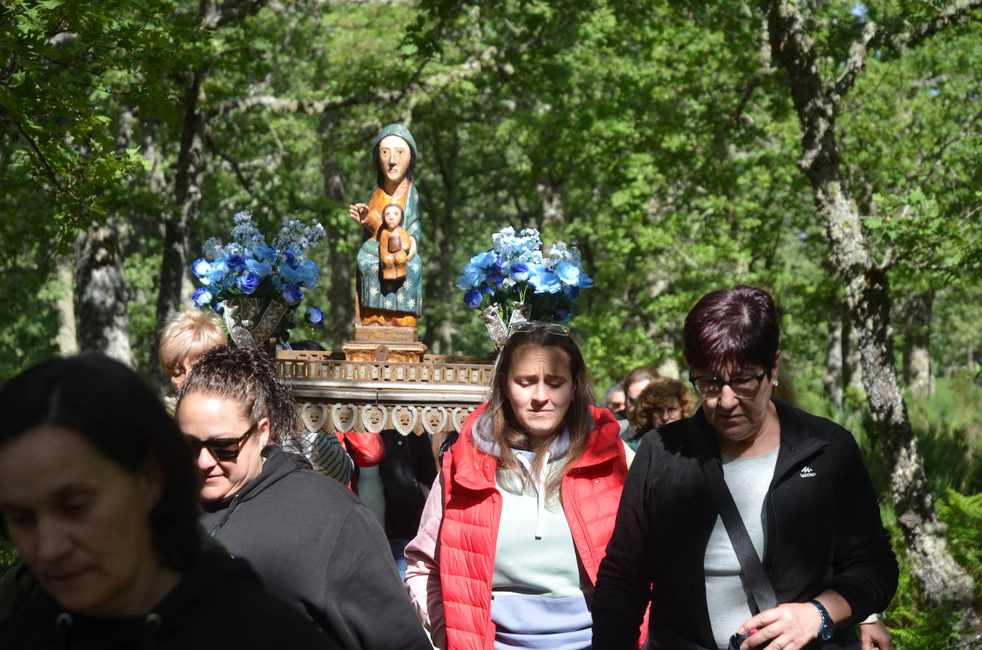 El fervor de La Alberca por la Virgen de Majadas, en imágenes