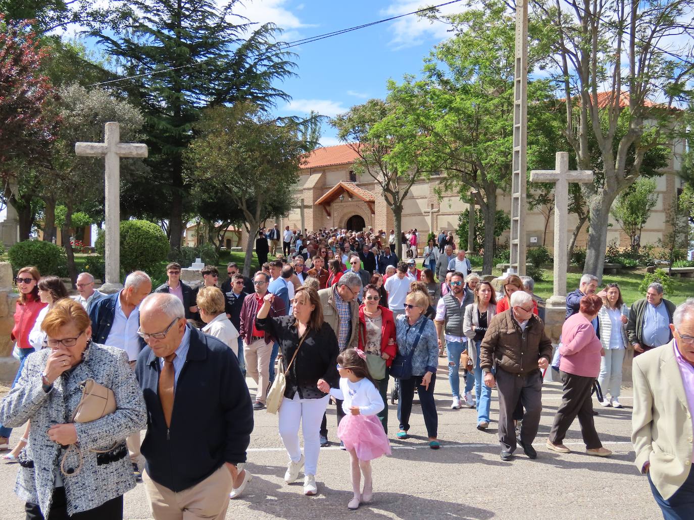 Devoción a la Virgen de la Misericordia en la fiesta patronal de Cantalapiedra