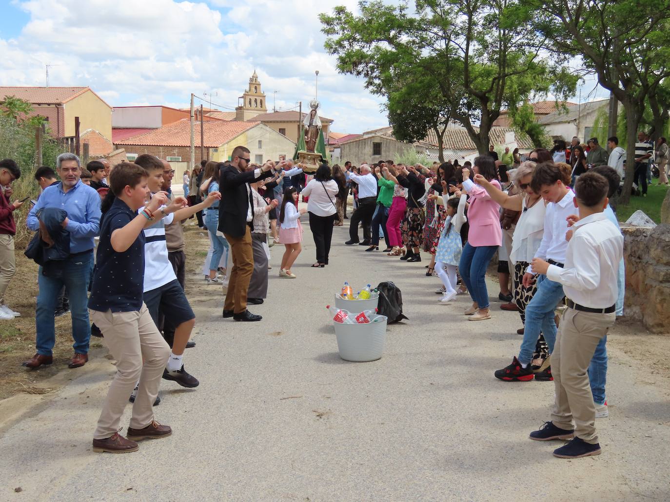 Devoción a la Virgen de la Misericordia en la fiesta patronal de Cantalapiedra