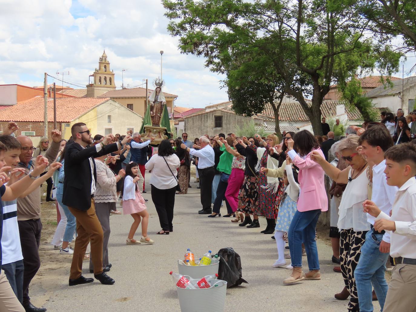 Devoción a la Virgen de la Misericordia en la fiesta patronal de Cantalapiedra