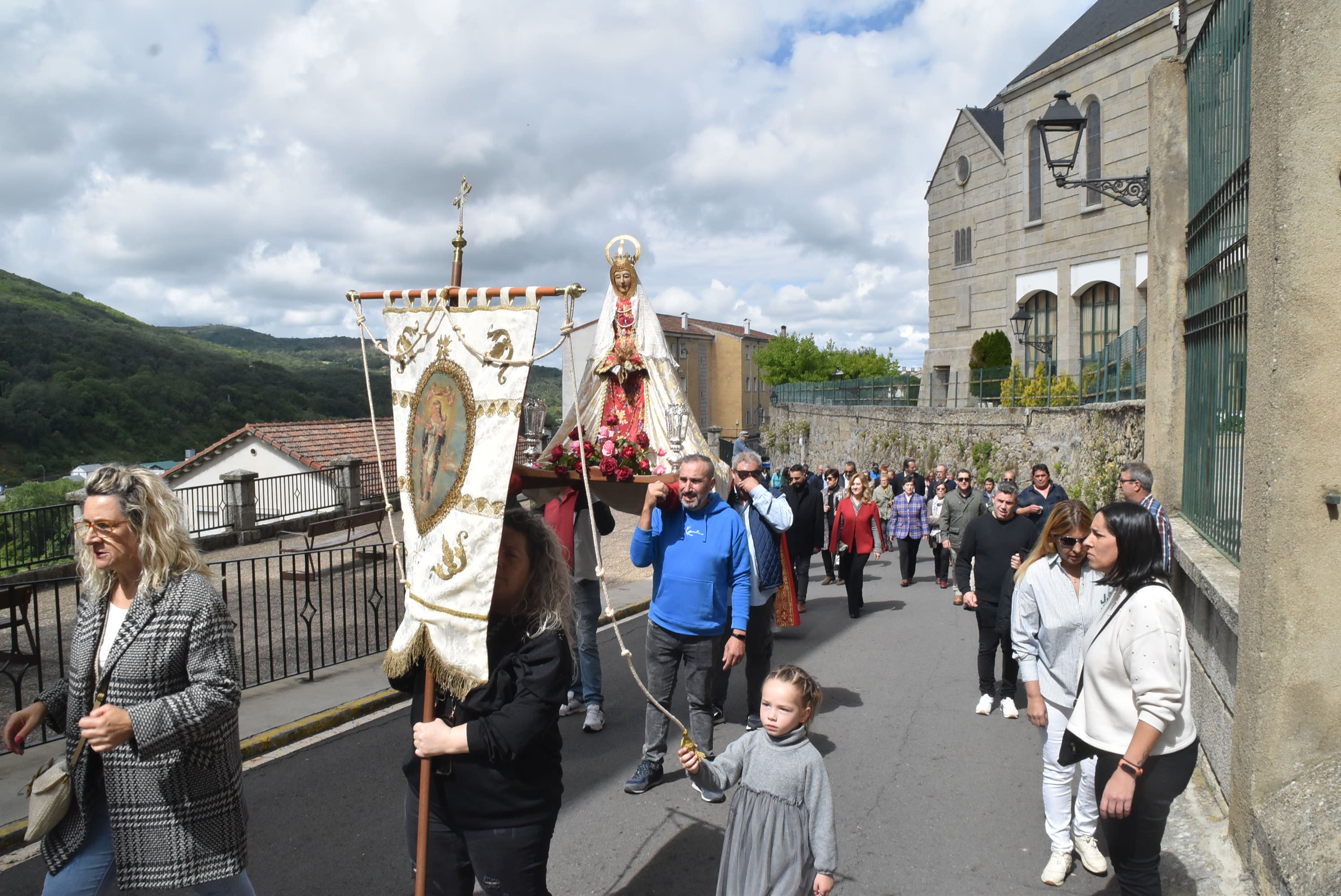 Béjar revive la tradición de la fiesta con la Virgen de la Antigua