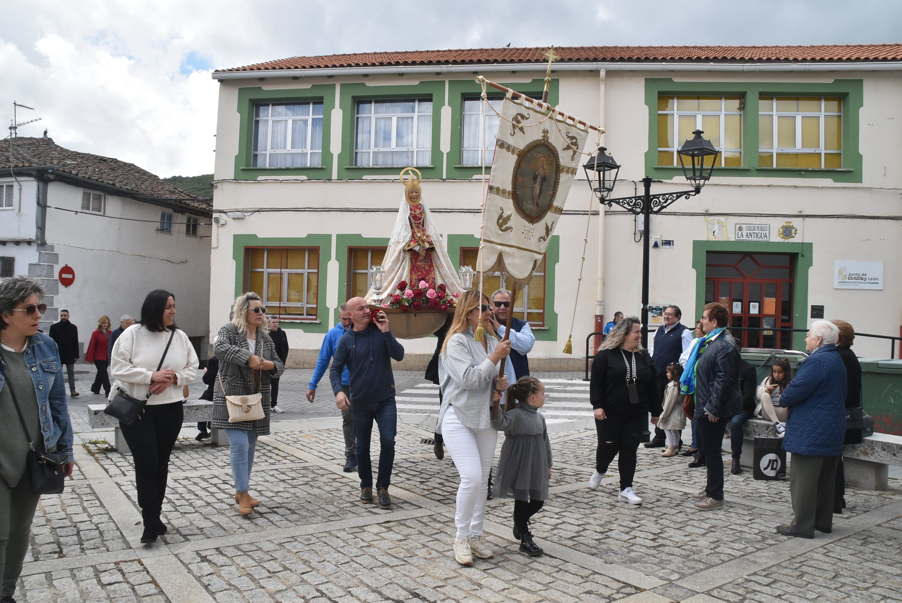 Béjar revive la tradición de la fiesta con la Virgen de la Antigua