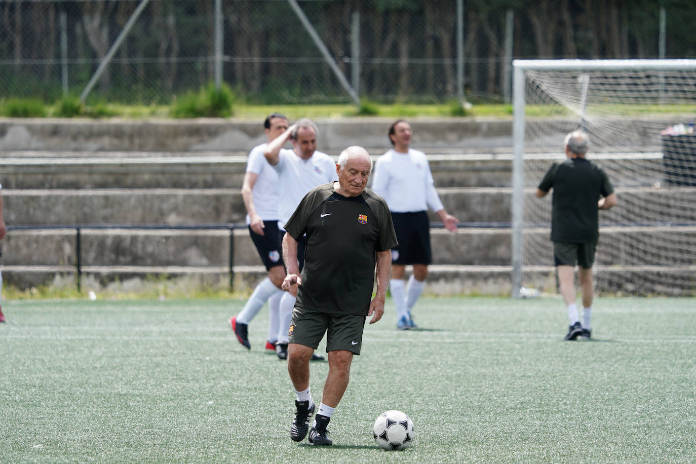 Los veteranos de la UDS celebran el 50 aniversario del primer ascenso a Primera