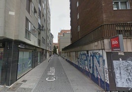 Calle Albuera de la ciudad, donde ocurrieron los hechos.