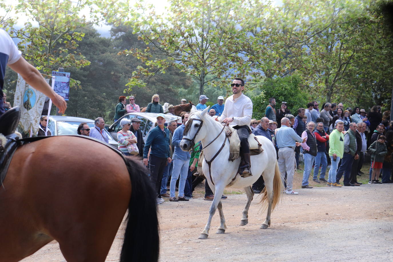 Los paporros llenan El Castañar de Béjar para honrar a la patrona