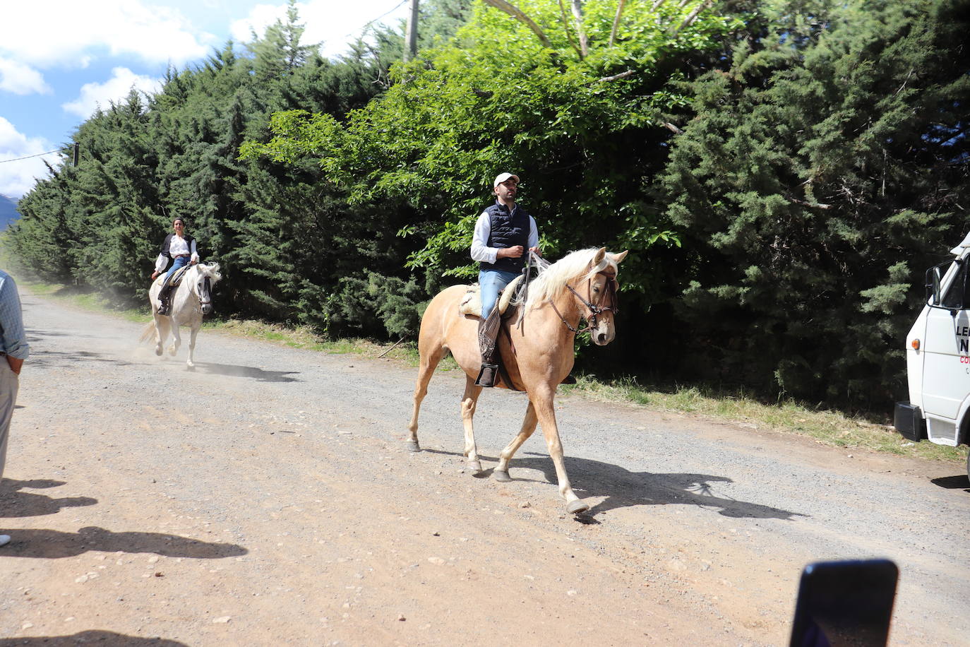 Los paporros llenan El Castañar de Béjar para honrar a la patrona