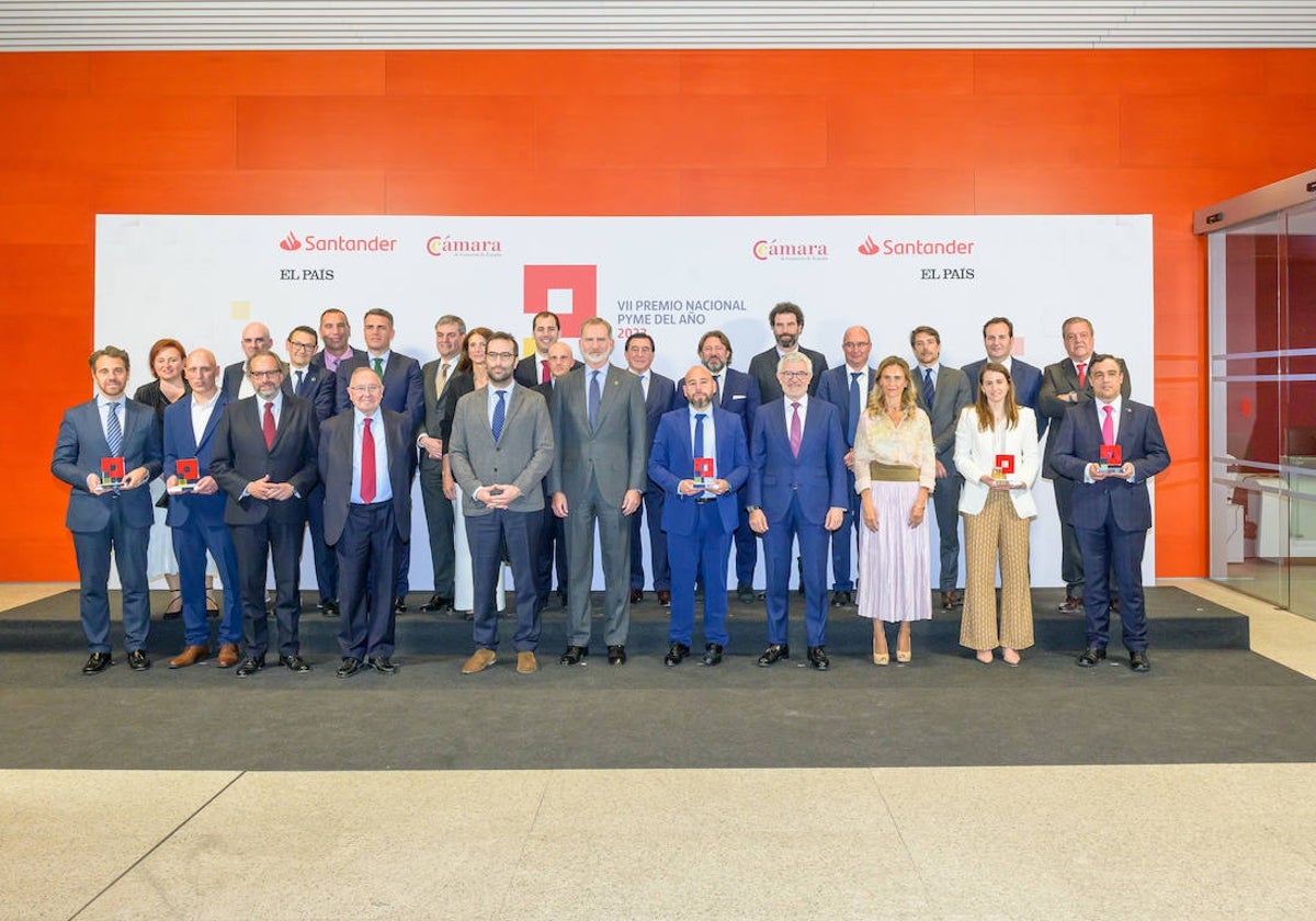 1.577 empresas optan al Premio Pyme del Año de Banco Santander y Cámara de España