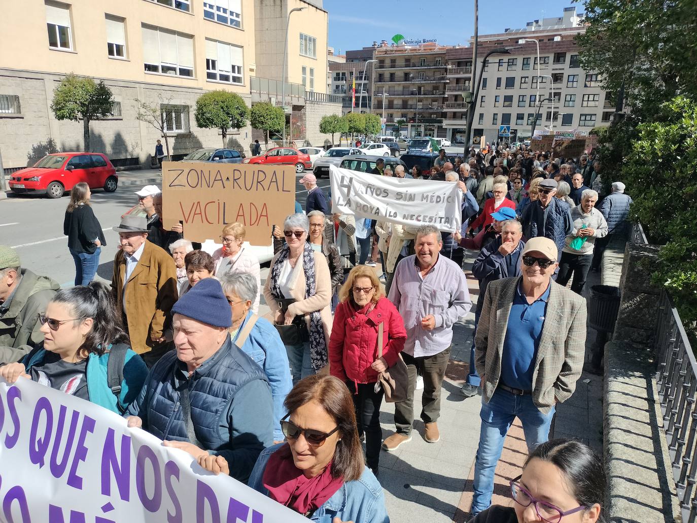 Centenares de personas demandan en Béjar una sanidad rural de calidad