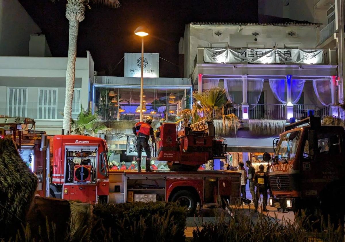 Al menos cuatro muertos y 27 heridos en el derrumbe de un restaurante en la Playa de Palma (Mallorca)