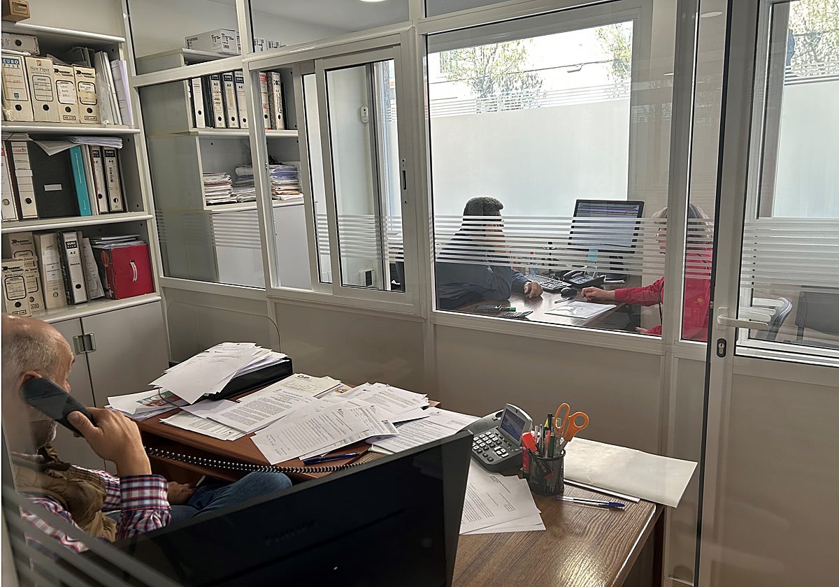 Oficina de UPA-Salamanca.