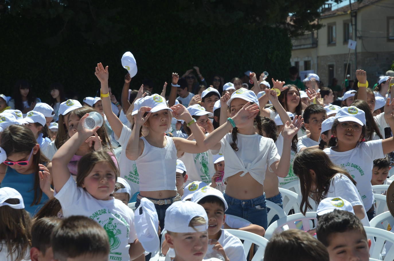 El ritmo desbocado de casi mil alumnos de escuelas de toda la provincia