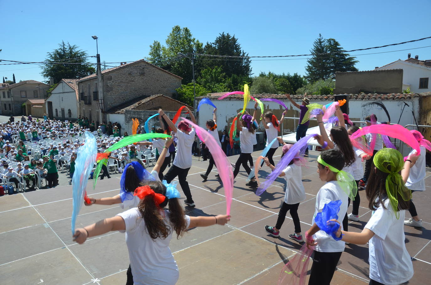 El ritmo desbocado de casi mil alumnos de escuelas de toda la provincia