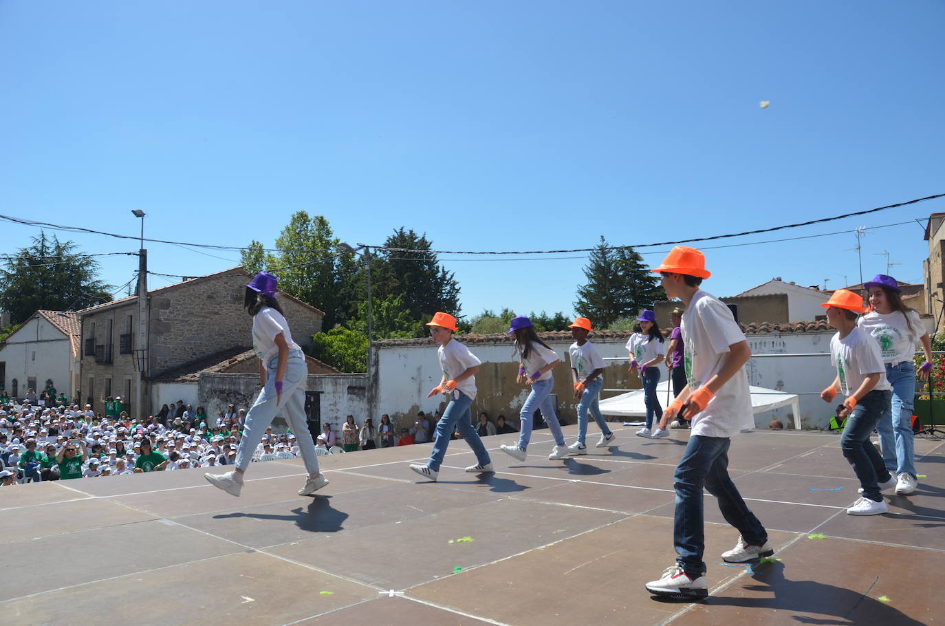 El ritmo desbocado de casi mil alumnos de escuelas de toda la provincia